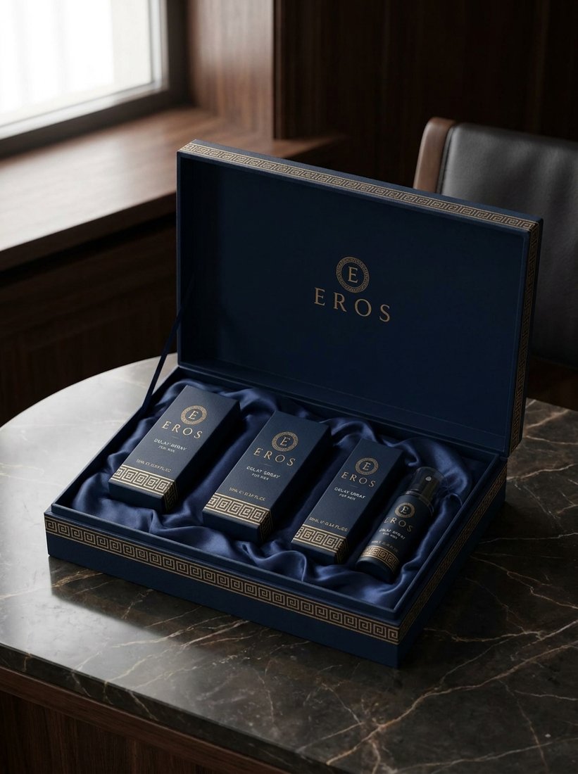 Le Coffret Rituel EROS — trois flacons